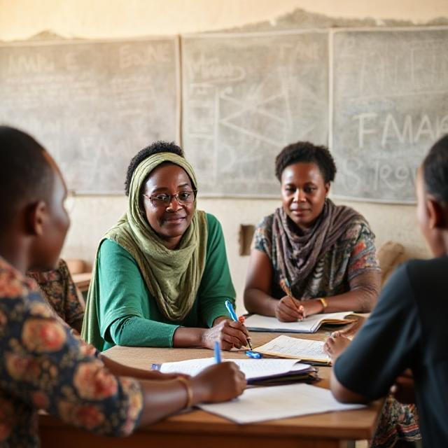 Teacher training session